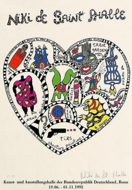 Ausstellungsplakat (Herz)-1992 Ausstellungsplakat (Herz)-1992