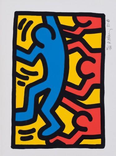 Keith Haring - Ohne Titel-1987 Keith Haring - Ohne Titel-1987