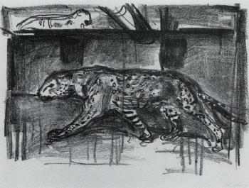 Panther im Kafig / Panther in Cage-1920 Panther im Kafig / Panther in Cage-1920