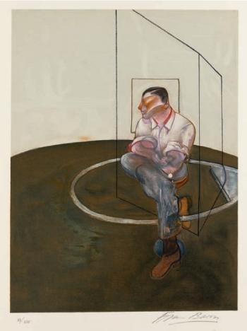 Three Studies for a Portrait of John Edwards, Right Panel-1987 Three Studies for a Portrait of John Edwards, Right Panel-1987