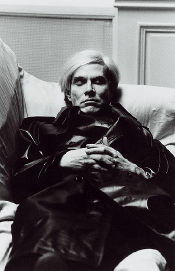 Andy Warhol in Paris-1977 Andy Warhol in Paris-1977