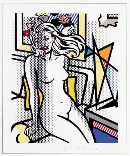 Nude with Yellow Pillow- Nude with Yellow Pillow-
