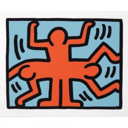 KeithHaring - Pop Shop VI (1)-1989 KeithHaring - Pop Shop VI (1)-1989