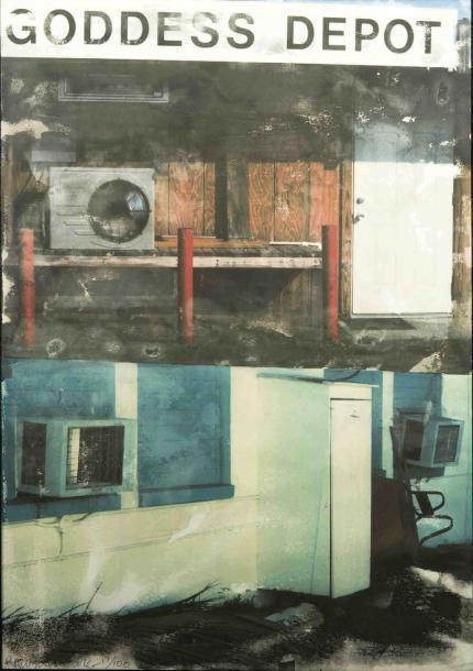 Robert Rauschenberg - In Transit (Goddess Depot)-2001 Robert Rauschenberg - In Transit (Goddess Depot)-2001