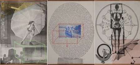 Robert Rauschenberg - Visual Autobography : X-Ray/Circle of Words/Dance-1968 Robert Rauschenberg - Visual Autobography : X-Ray/Circle of Words/Dance-1968