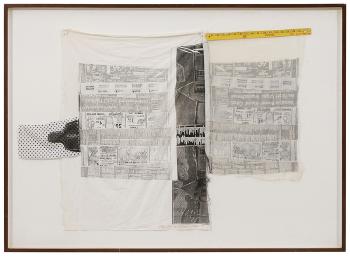 Robert Rauschenberg - Sheephead (From The Airport Series)-1974 Robert Rauschenberg - Sheephead (From The Airport Series)-1974
