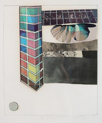 Robert Rauschenberg - Horsefeathers Thirteen (One Plate)-1972 Robert Rauschenberg - Horsefeathers Thirteen (One Plate)-1972