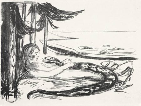 Kvinnen og slangen (The Woman and the Snake)-1909 Kvinnen og slangen (The Woman and the Snake)-1909