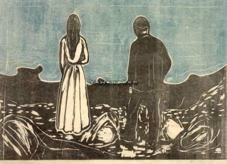 Two Human Beings, the Lonely Ones / Zwei Menschen, die Einsamen / Two people - The lonely ones-1899 Two Human Beings, the Lonely Ones / Zwei Menschen, die Einsamen / Two people - The lonely ones-1899