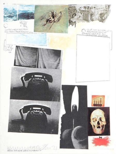 Robert Rauschenberg - Poster For Peace (Composition)-1971 Robert Rauschenberg - Poster For Peace (Composition)-1971