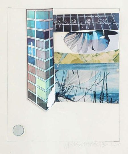 Robert Rauschenberg - Horsefeathers Thirteen (One Plate)-1972 Robert Rauschenberg - Horsefeathers Thirteen (One Plate)-1972