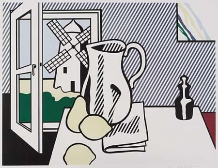 Still Life with Windmill (from Six Still Lifes Series)-1974 Still Life with Windmill (from Six Still Lifes Series)-1974