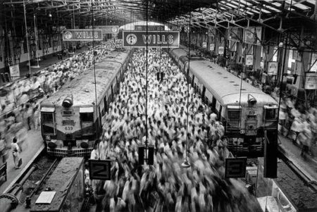 Church Gate Station, Western Railroad Line, Bombay, India-1995 Church Gate Station, Western Railroad Line, Bombay, India-1995