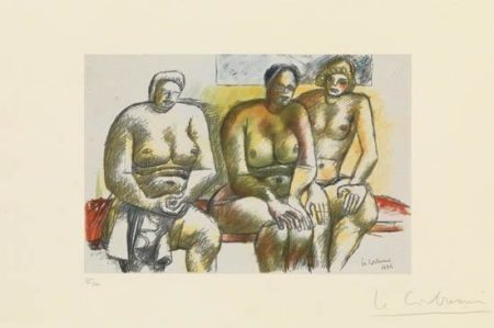 Trois femmes nues assises-1932 Trois femmes nues assises-1932