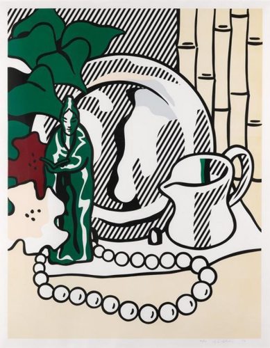Still Life with Figurine-1974 Still Life with Figurine-1974