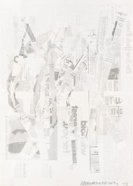Robert Rauschenberg - Hommage a Picasso-1973 Robert Rauschenberg - Hommage a Picasso-1973