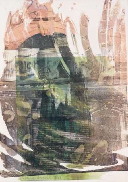 Robert Rauschenberg - Saint John the Divine (Cathedral Print)-1993 Robert Rauschenberg - Saint John the Divine (Cathedral Print)-1993