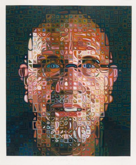 Self Portrait, Screenprint-2012 Self Portrait, Screenprint-2012