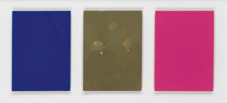 Monochrome und Feuer (Triptych)-1961 Monochrome und Feuer (Triptych)-1961