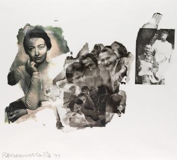 Robert Rauschenberg - Ileana (Ruminations)-1999 Robert Rauschenberg - Ileana (Ruminations)-1999