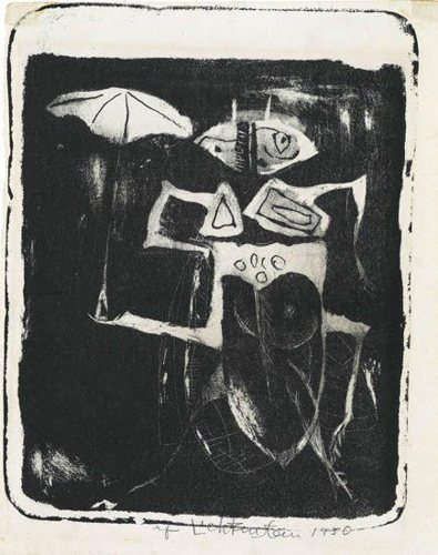 Insect with Umbrella-1950 Insect with Umbrella-1950