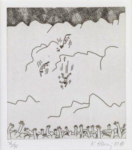 Keith Haring - The Valley 4-1989 Keith Haring - The Valley 4-1989
