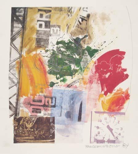 Robert Rauschenberg - Untitled-1984 Robert Rauschenberg - Untitled-1984