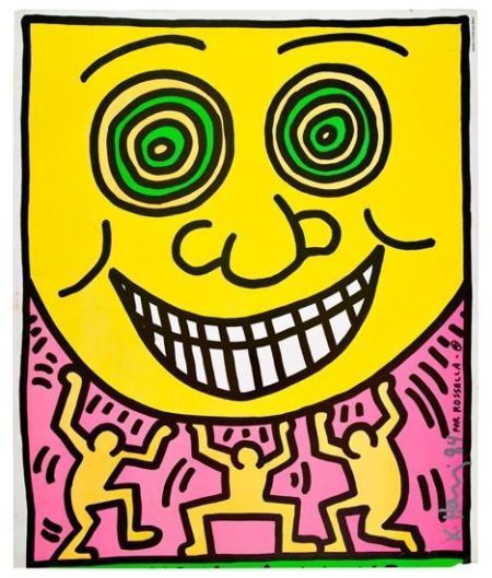 Keith Haring - Untitled-1984 Keith Haring - Untitled-1984