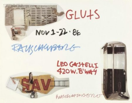 Robert Rauschenberg - Gluts-1986 Robert Rauschenberg - Gluts-1986