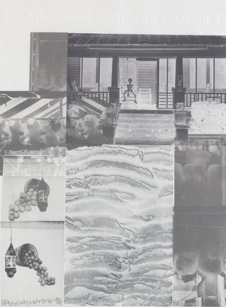 Robert Rauschenberg - American Pewter with Burroughs IV-1981 Robert Rauschenberg - American Pewter with Burroughs IV-1981