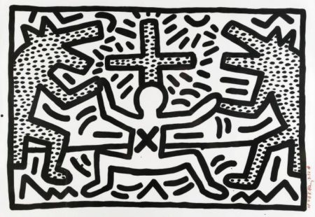 Keith Haring - Untitled 2-1982 Keith Haring - Untitled 2-1982