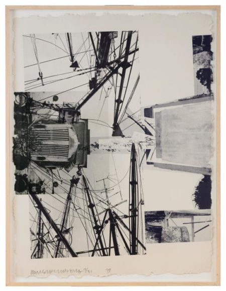 Robert Rauschenberg - Rookery Mounds (Steel Arbor)-1979 Robert Rauschenberg - Rookery Mounds (Steel Arbor)-1979