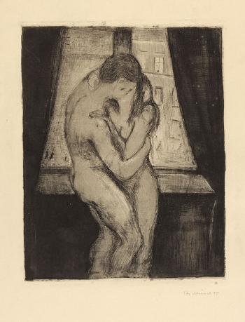 Der Kuss / Kyss / The Kiss (Woll 23; Schiefler 22)-1895 Der Kuss / Kyss / The Kiss (Woll 23; Schiefler 22)-1895