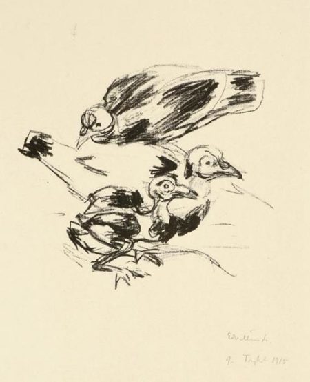 Junge Tauben II-1915 Junge Tauben II-1915