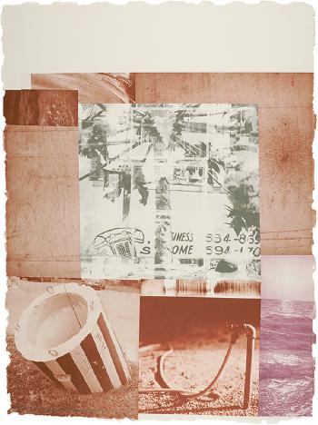 Robert Rauschenberg - Gray Garden-1979 Robert Rauschenberg - Gray Garden-1979