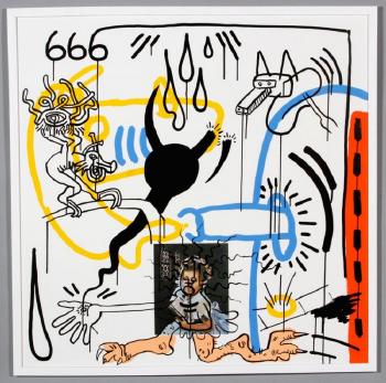 Keith Haring - Apocalypse VIII-1988 Keith Haring - Apocalypse VIII-1988