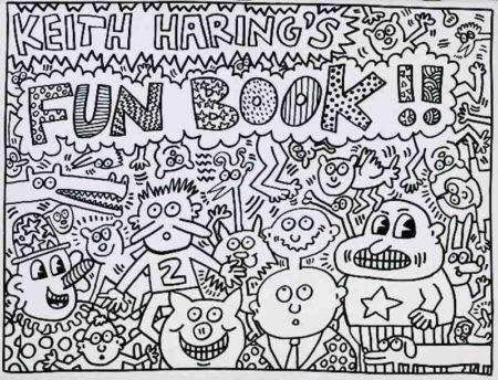 Keith Haring - Fun Book-1985 Keith Haring - Fun Book-1985