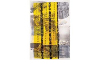 Robert Rauschenberg - Sans titre (Untitled)-1988 Robert Rauschenberg - Sans titre (Untitled)-1988