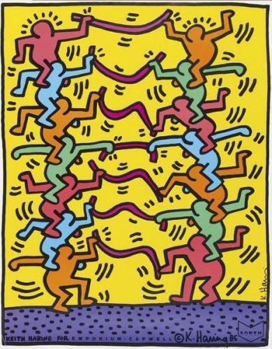 Keith Haring - Emporium Capwell-1985 Keith Haring - Emporium Capwell-1985