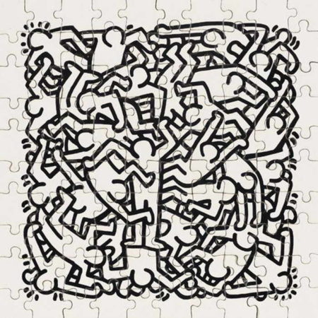 Keith Haring - Puzzle-1980 Keith Haring - Puzzle-1980