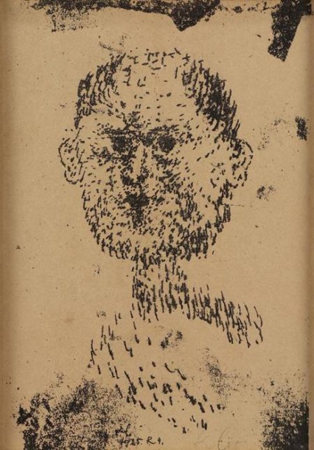 Kopf - Bartiger Mann-1925 Kopf - Bartiger Mann-1925