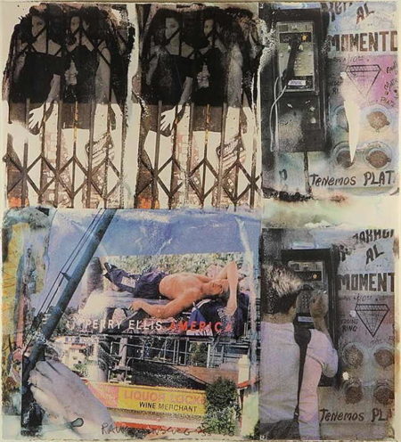 Robert Rauschenberg - Los Angeles Revisited #4-1998 Robert Rauschenberg - Los Angeles Revisited #4-1998