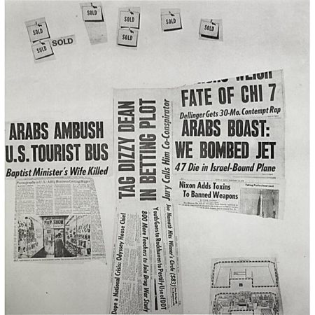 Robert Rauschenberg - Features # 73 (From Currents)-1970 Robert Rauschenberg - Features # 73 (From Currents)-1970