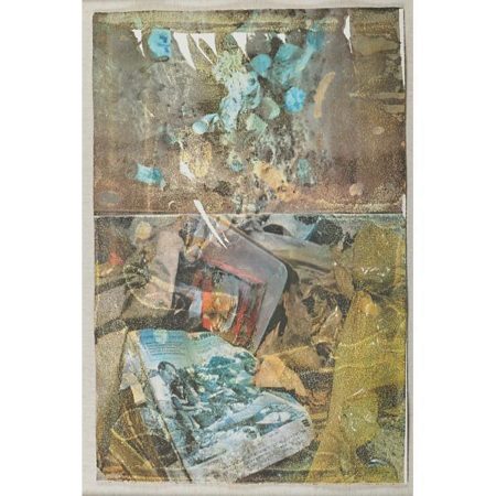 Robert Rauschenberg - Tribute 21 (Peace)-1994 Robert Rauschenberg - Tribute 21 (Peace)-1994