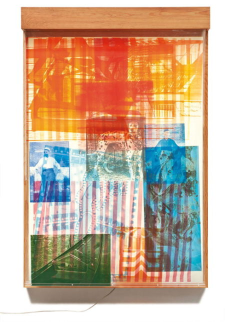 Robert Rauschenberg - Sling Shots Lit # 8-1984 Robert Rauschenberg - Sling Shots Lit # 8-1984