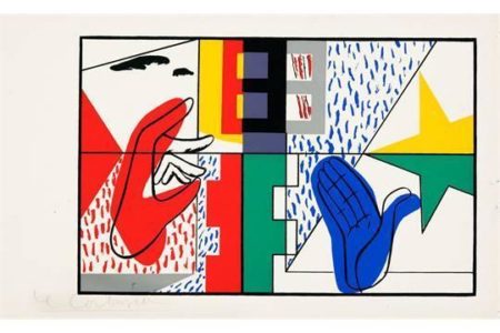 Ohne Titel (Hande)-1956 Ohne Titel (Hande)-1956