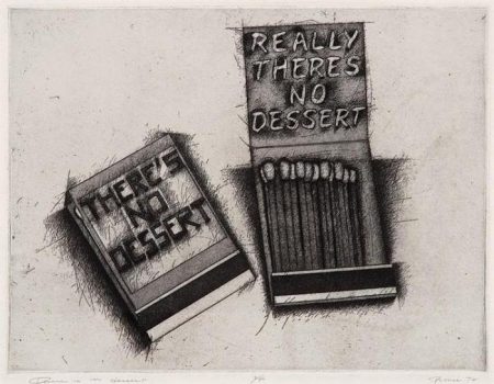 Really There's No Dessert (Matchbook series)-1974 Really There's No Dessert (Matchbook series)-1974