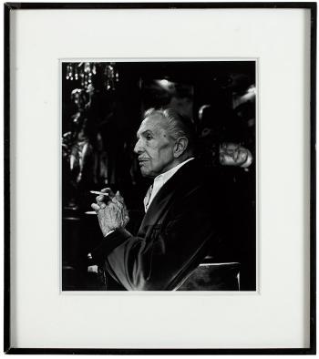 Vincent pirce at the magic Castle-1990 Vincent pirce at the magic Castle-1990