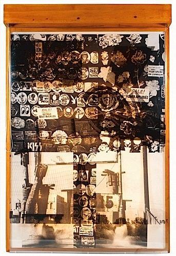 Robert Rauschenberg - Sling Shots Lit # 7-1985 Robert Rauschenberg - Sling Shots Lit # 7-1985