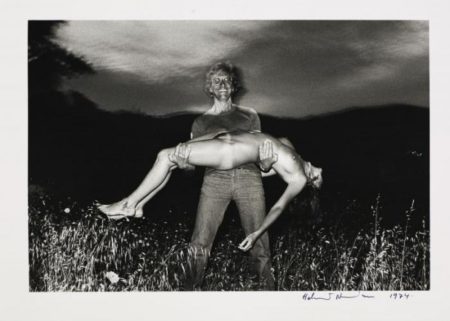 Mr & Mrs Christophe Ward Photographed During A Summer's Night In Ramatuelle, France - (1975)-1974 Mr & Mrs Christophe Ward Photographed During A Summer's Night In Ramatuelle, France - (1975)-1974